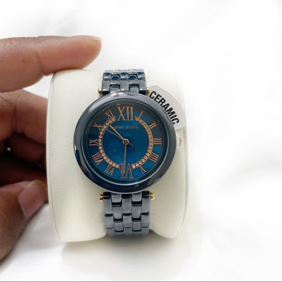 ANNE KLEIN CERAMIC WATCH - Picture 2 of 7